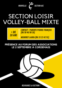 Lire la suite à propos de l’article Une nouvelle section à l&rsquo;ASC !!