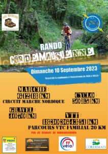 Lire la suite à propos de l’article Rando Cordemaisienne – 10.09.2023