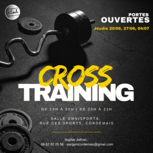 Lire la suite à propos de l’article Portes ouvertes – Cross Training