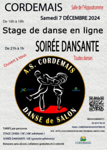 Lire la suite à propos de l’article Stage et soirée dansante